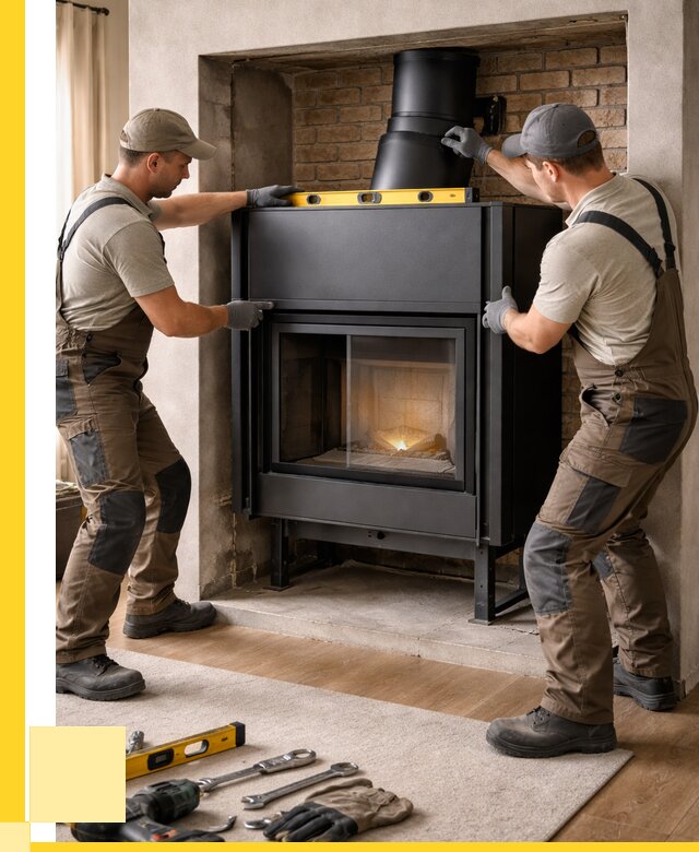 Установка каминных топок в Алексеевке под ключ от 18223 р. | ЭриданЛкв