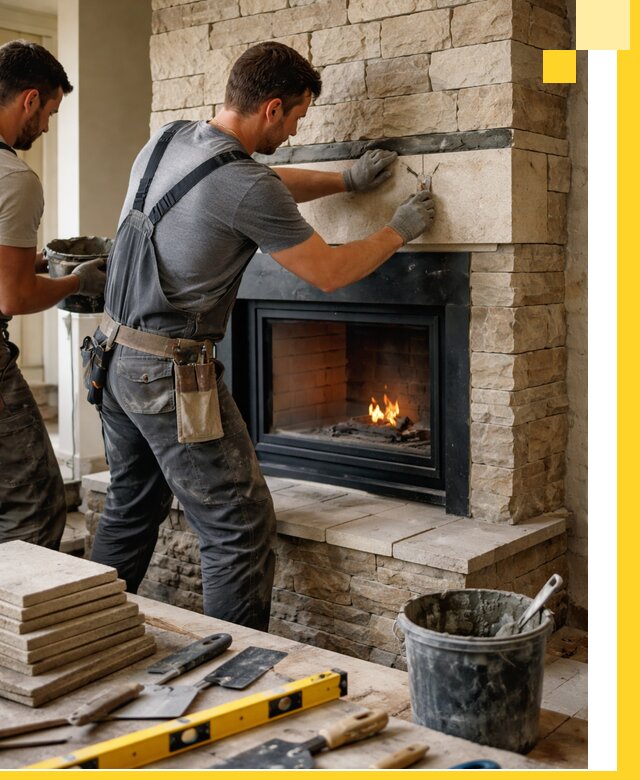 Проектирование и установка открытых каминов в Алексеевке