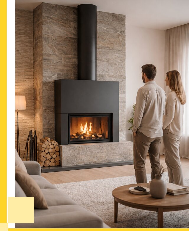 Закрытые камины под ключ в Алексеевке от 121488 р., ЭриданЛкв