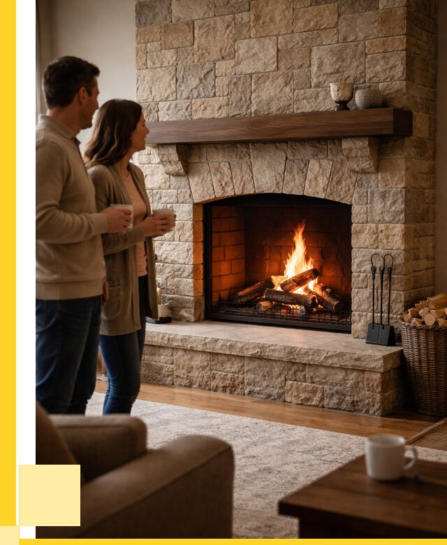 Каменные камины на заказ в Алексеевке от 182232 р. | ЭриданЛкв