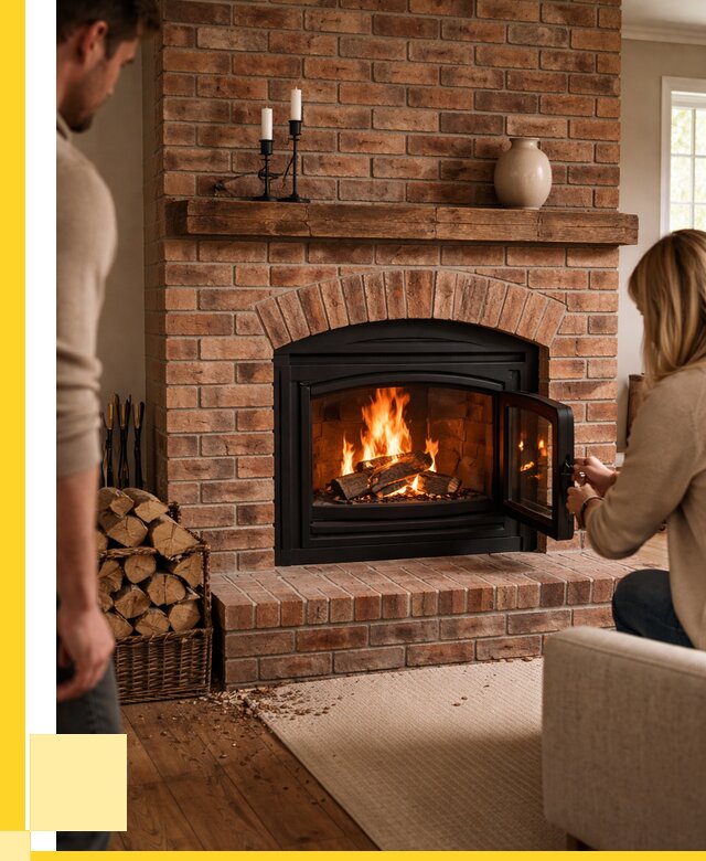 Кирпичные камины под ключ в Алексеевке от 151860 р. | ЭриданЛкв