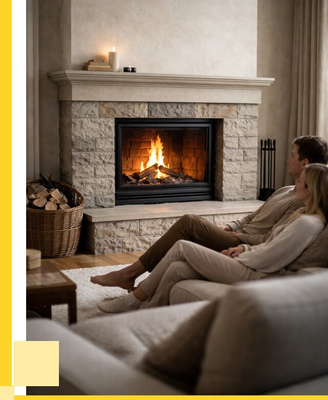 Камины в частном доме под ключ в Алексеевке от 202480 р. | ЭриданЛкв