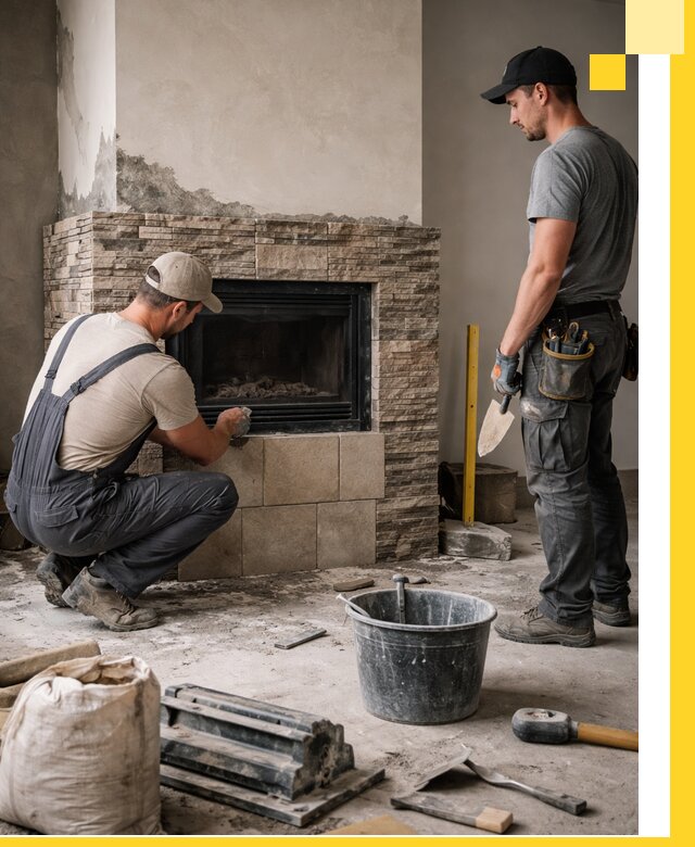 Камины под ключ в Алексеевке: проект, изготовление и монтаж