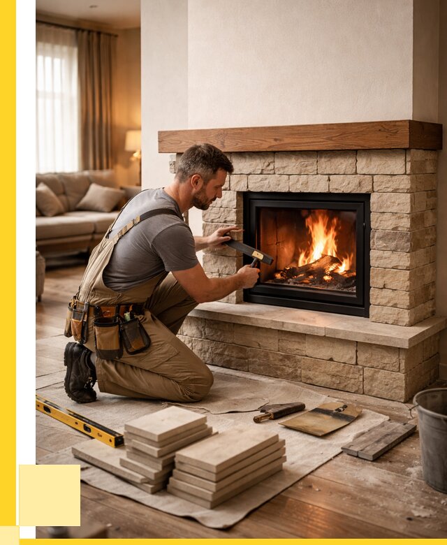 Строительство каминов в Алексеевке от 151860 р., ЭриданЛкв - под ключ