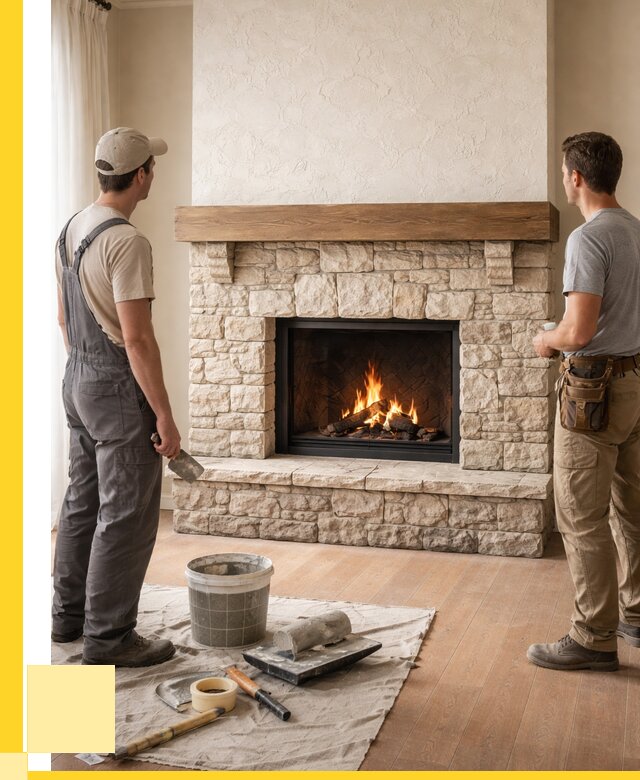 Отделка каминов в Алексеевке от 6581 р. под ключ | ЭриданЛкв