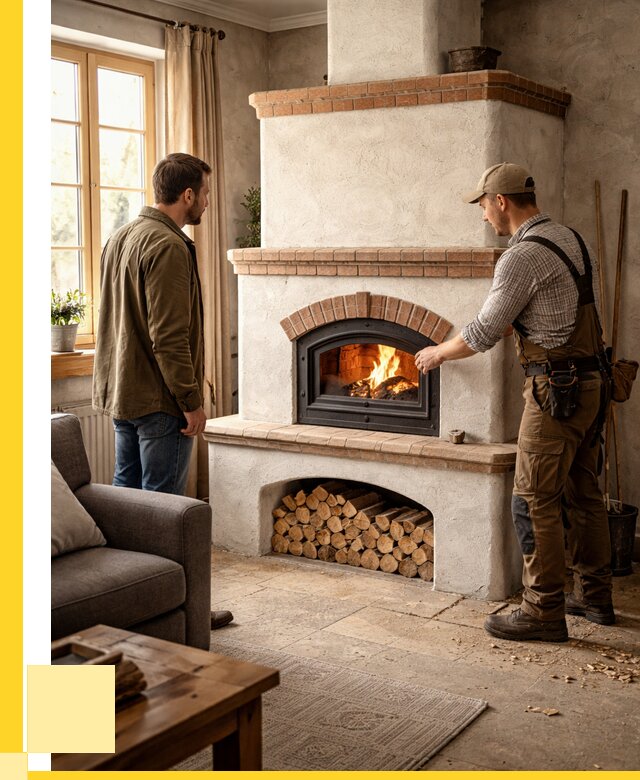 Печи камины в Алексеевке: кирпичные, изразцовые от 60744 р. | ЭриданЛкв