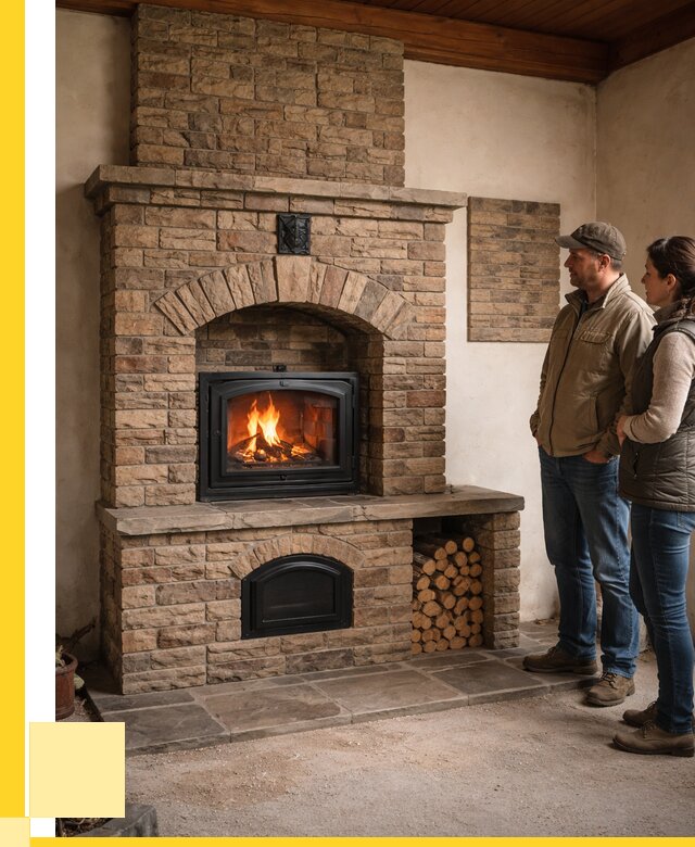 Кирпичная печь под ключ в Алексеевке от 151860 р. | ЭриданЛкв