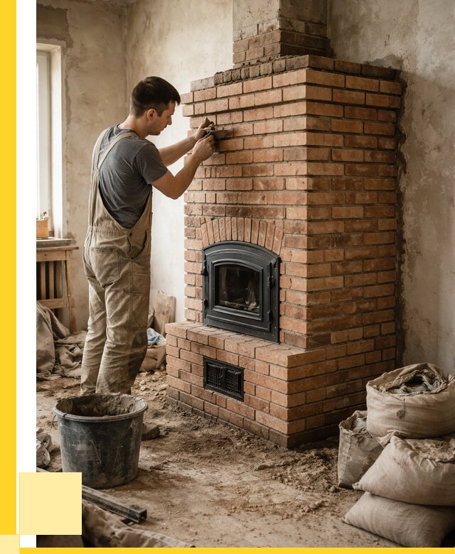 Строительство печей в Алексеевке от 65806 р. под ключ, ЭриданЛкв