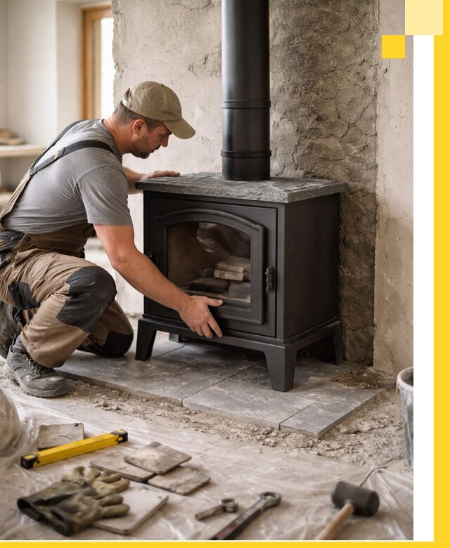 Профессиональный монтаж печей и каминов в Алексеевке под ключ