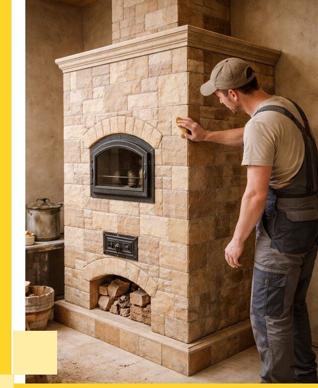 Облицовка печей в Алексеевке от 4556 р. под ключ | ЭриданЛкв