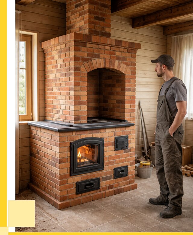 Кирпичные печи в Алексеевке: купить от 151860 р. | ЭриданЛкв