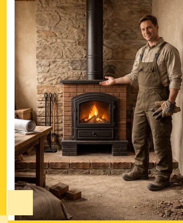 Печи отопительные из кирпича в Алексеевке от 80992 р., ЭриданЛкв