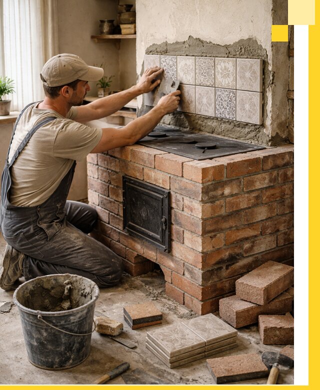 Печи с плитой на заказ монтаж гарантия и сервис в Алексеевке