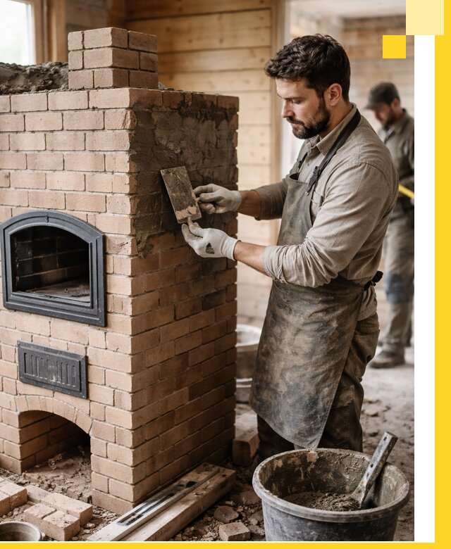 Изготовление и установка печей-шведок под ключ в Алексеевке