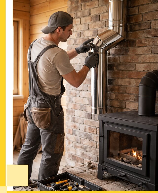 Монтаж дымоходов для печей в Алексеевке от 7593 р. | ЭриданЛкв