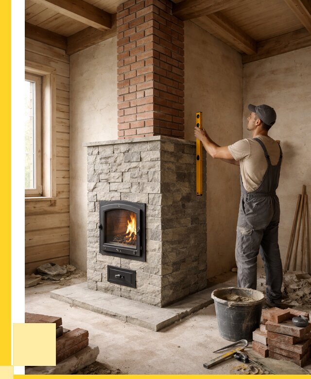 Печи и дымоходы под ключ в Алексеевке от 45558 р., ЭриданЛкв