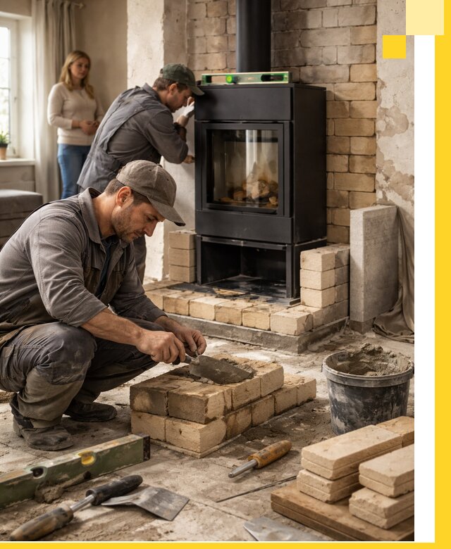 Печи и камины под ключ: проект, установка в Алексеевке