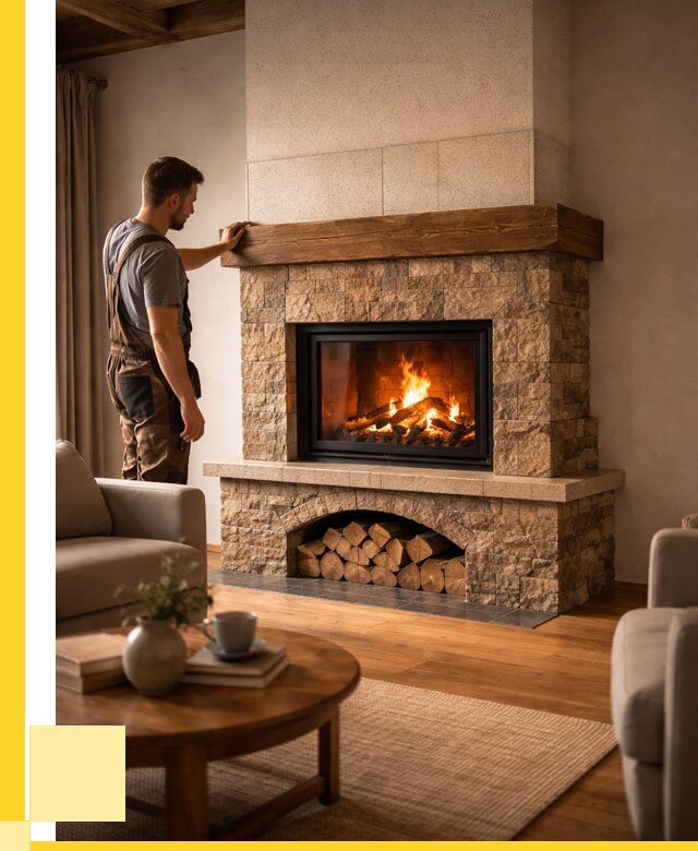 Печи камины для дома под ключ в Алексеевке от 55682 р. | ЭриданЛкв