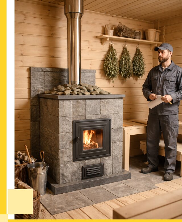 Печи для бани под ключ в Алексеевке от 121488 р. | ЭриданЛкв