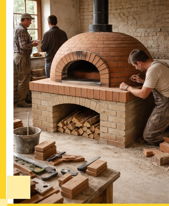 Помпейская печь дровяная для пиццы в Алексеевке | ЭриданЛкв от 202480 р.