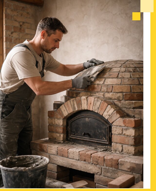 Изготовление и монтаж помпейских печей на заказ в Алексеевке