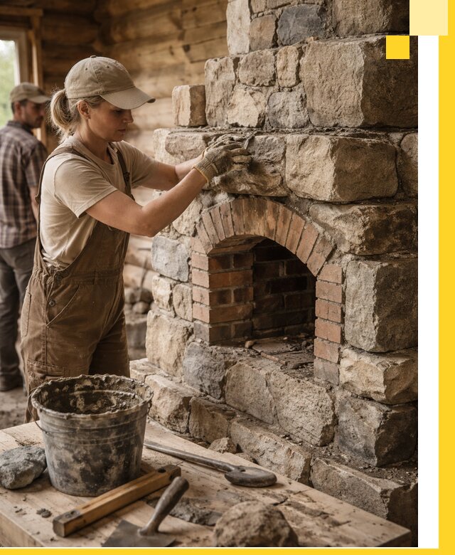 Каменные печи на заказ и монтаж в Алексеевке, долговечные решения