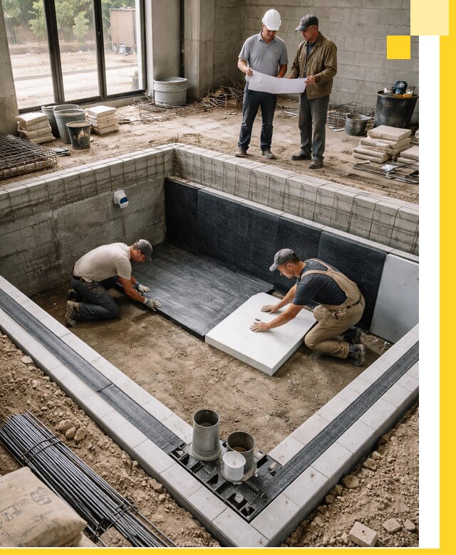 Проекты частных и общественных бассейнов под ключ в Алексеевке