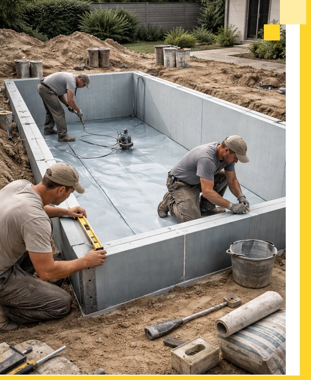 Профессиональный монтаж бассейнов под ключ в Алексеевке с гарантией