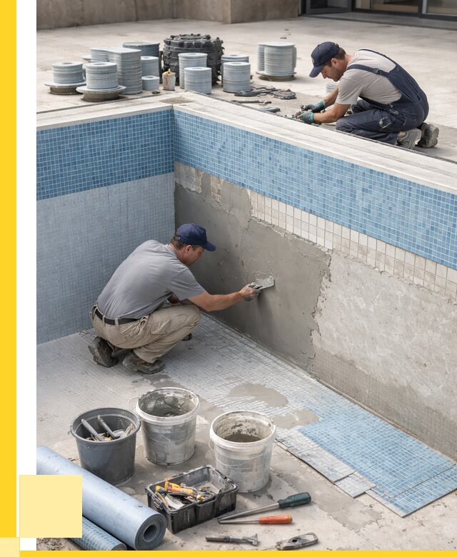 Ремонт и обслуживание бассейнов в Алексеевке от 25310 р. | ЭриданЛкв