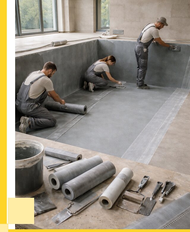 Гидроизоляция бассейнов в Алексеевке от 2025 р., ЭриданЛкв