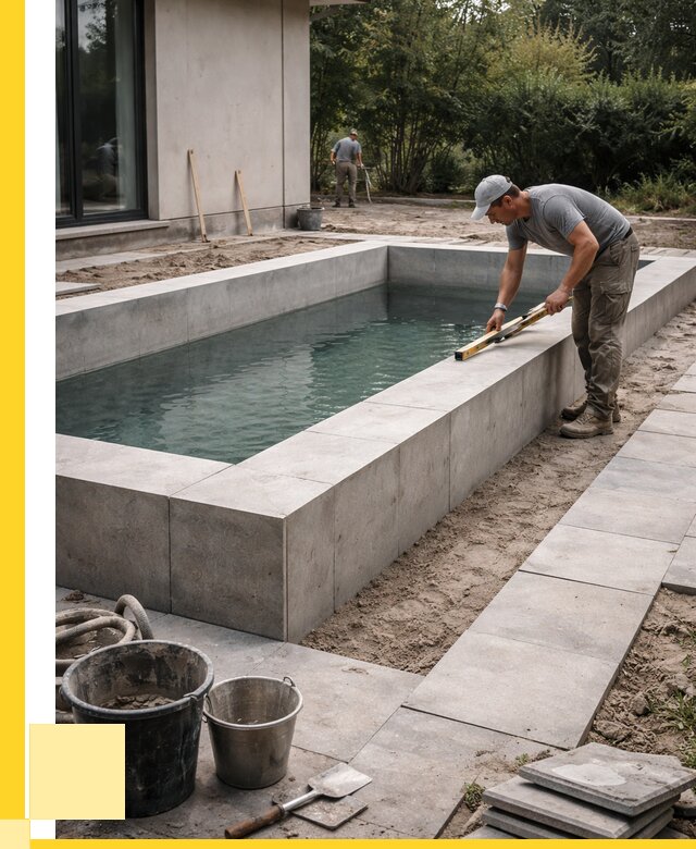 Строительство бетонного бассейна в Алексеевке от 1214880 р. | ЭриданЛкв