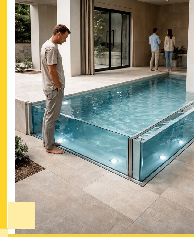 Стеклянные бассейны в Алексеевке от 1214880 р. | ЭриданЛкв — мозаика