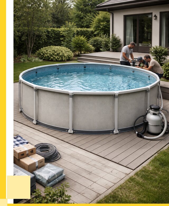 Купить каркасные бассейны в Алексеевке от 45558 р. | ЭриданЛкв