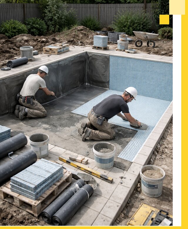 Проектирование и строительство стационарных бассейнов в Алексеевке