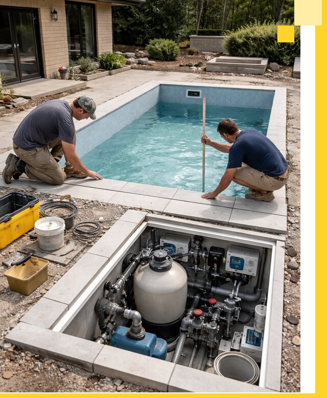 Строительство качественных домашних бассейнов под ключ в Алексеевке