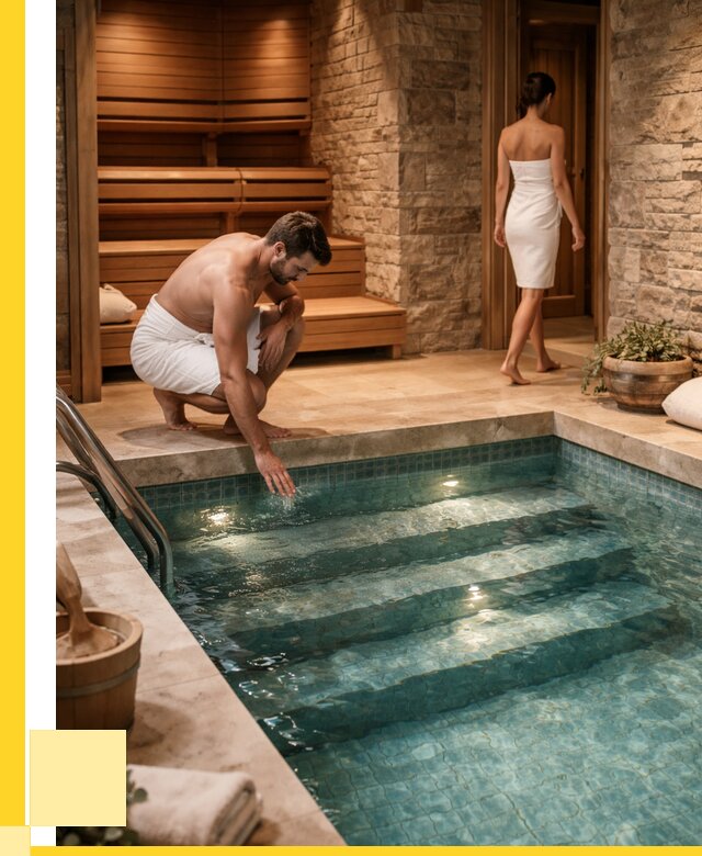 Сауна с бассейном под ключ в Алексеевке от 121488 р., ЭриданЛкв