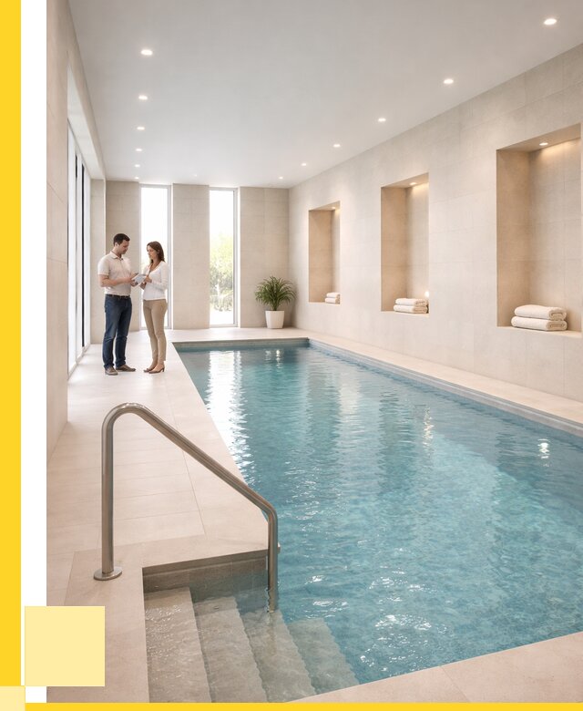 Бассейны в помещении под ключ в Алексеевке от 1518600 р. | ЭриданЛкв