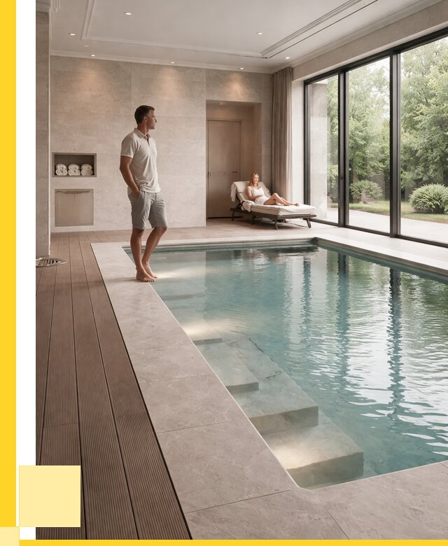 Бассейны в коттедже под ключ в Алексеевке от 1214880 р. | ЭриданЛкв