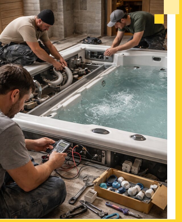 Гидромассажные бассейны под ключ в Алексеевке, дизайн и монтаж