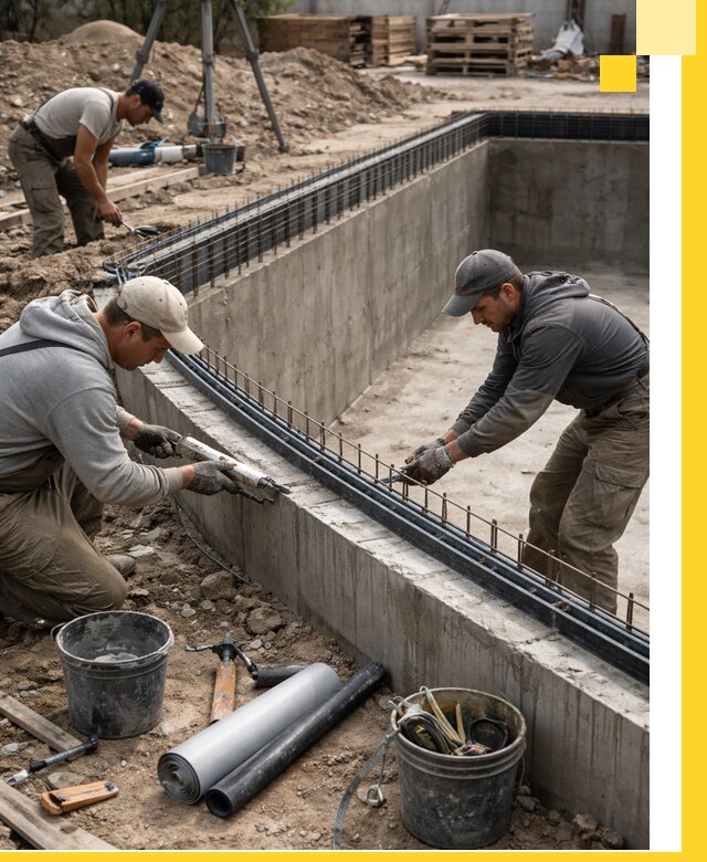 Качественный монтаж чаши бассейна в Алексеевке под ключ с гарантией