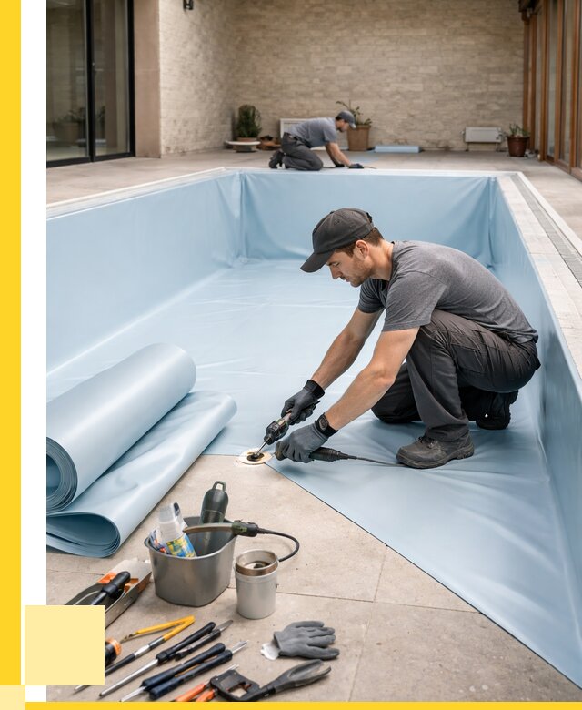 Пленка ПВХ для бассейнов в Алексеевке от 2531 р. | ЭриданЛкв