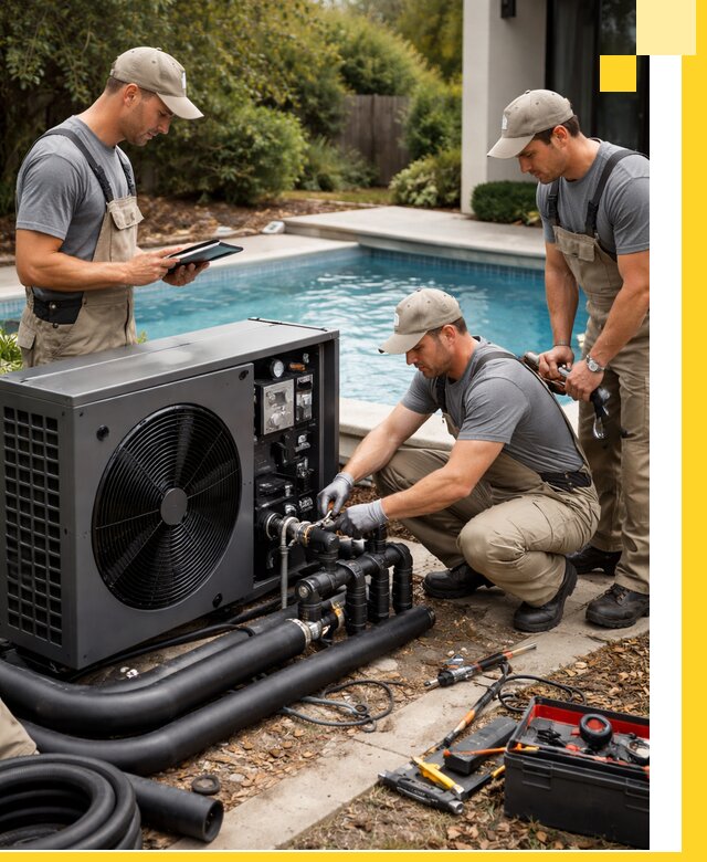 Проектирование и установка тепловых насосов для бассейнов в Алексеевке