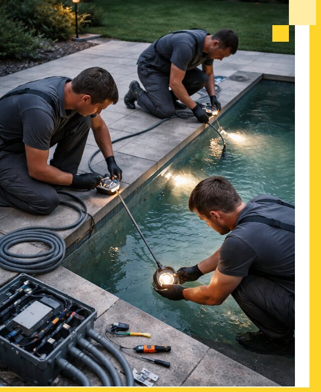 Профессиональное освещение бассейнов в Алексеевке: дизайн и монтаж