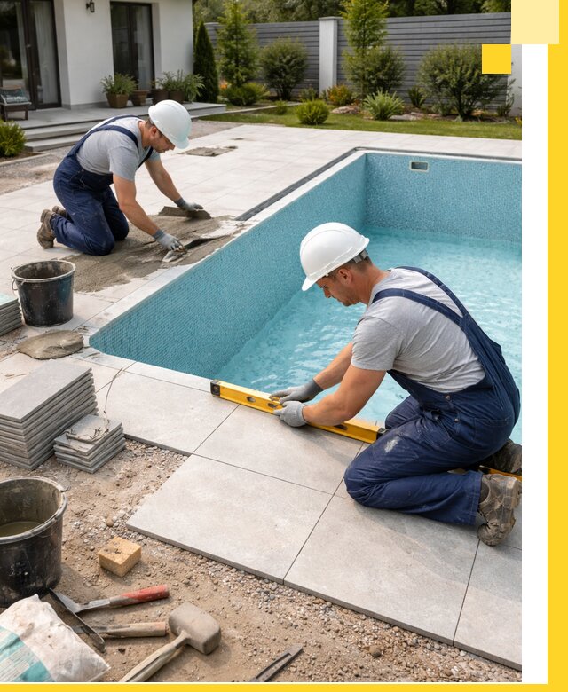 Строительство и монтаж плавательных бассейнов под ключ в Алексеевке