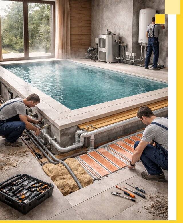 Проектирование и строительство тёплых бассейнов в Алексеевке