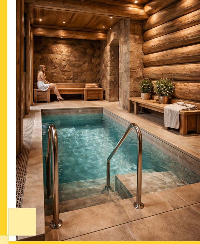 Аренда бани с бассейном в Алексеевке от 1518600 р. | ЭриданЛкв