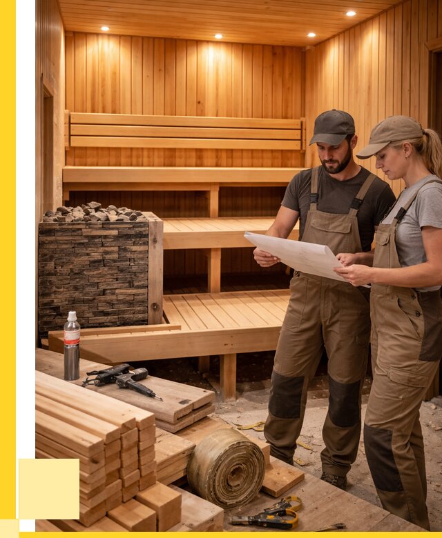 Строительство саун в Алексеевке под ключ от 253100 р., ЭриданЛкв