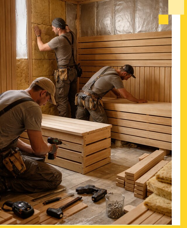 Профессиональное строительство саун под ключ в Алексеевке