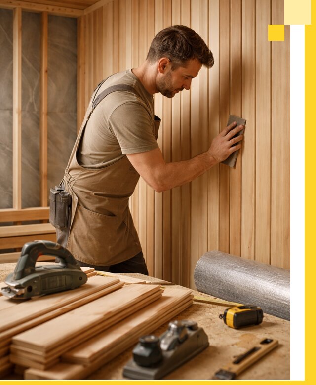 Профессиональная отделка саун и парных под ключ в Алексеевке