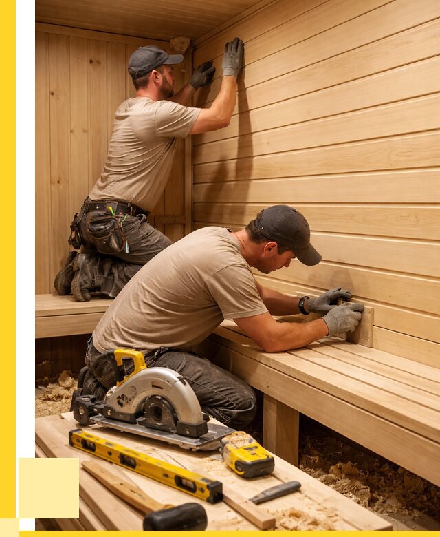 Обшивка саун вагонкой в Алексеевке от 2531 р. | ЭриданЛкв